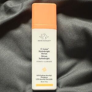 Drunk Elephant C-Luma Hydrabright Serum - Orange and White